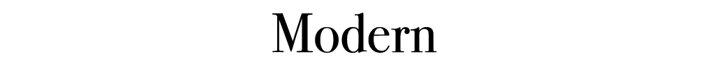 Modern