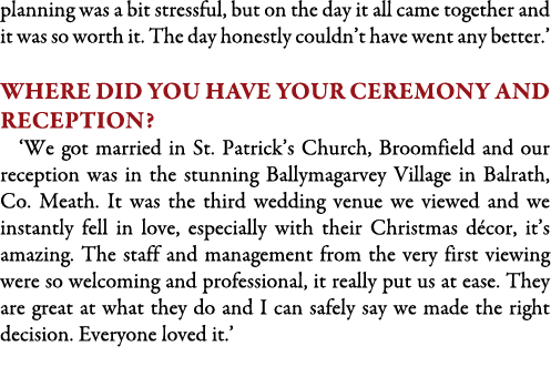 planning was a bit stressful, but on the day it all came together and it was so worth it. The day honestly couldn’t h...