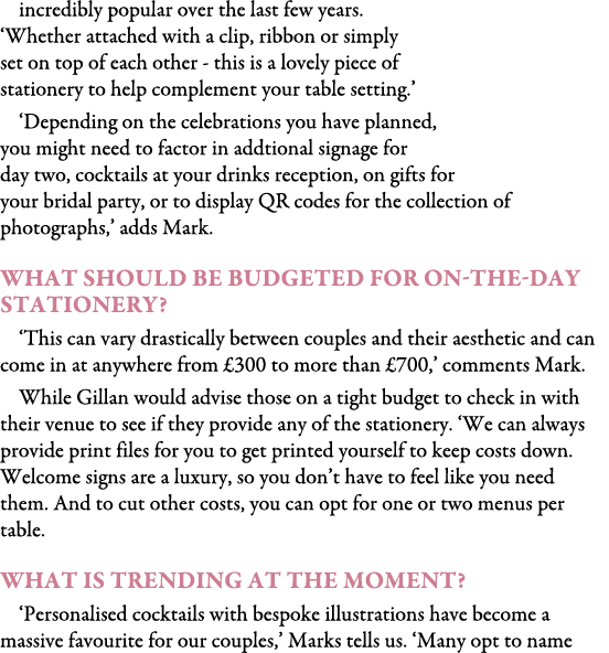 incredibly popular over the last few years. ‘Whether attached with a clip, ribbon or simply set on top of each other ...
