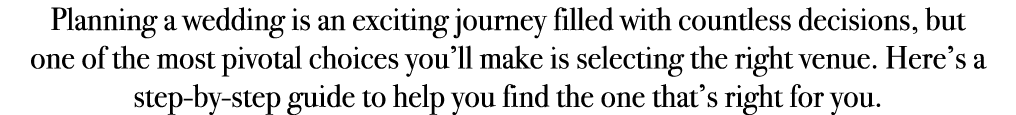 Planning a wedding is an exciting journey filled with countless decisions, but one of the most pivotal choices you’ll...