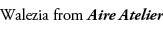 Walezia from Aire Atelier