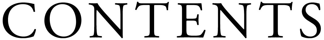 Contents