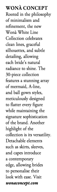 WON Concept Rooted in the philosophy of minimalism and refinement, the new Won  White Line Collection celebrates cle...