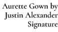 Aurette Gown by Justin Alexander Signature