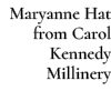 Maryanne Hat from Carol Kennedy Millinery