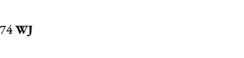74 WJ