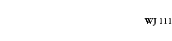 WJ 111