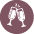 A white and gray striped background. Description generated by AI