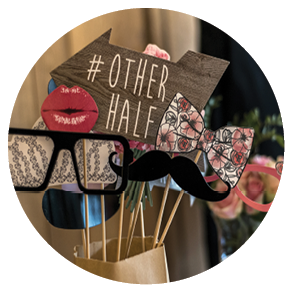 Retro Party set Glasses, hats, lips, mustaches, masks design photo booth party wedding funny pictures