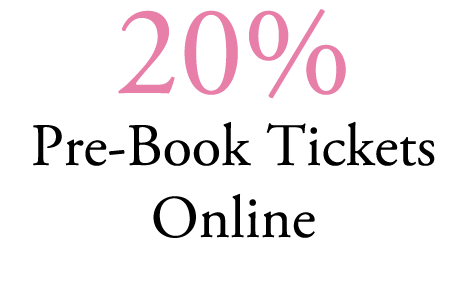 20% Pre Book Tickets Online