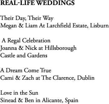 real life weddings Their Day, Their Way Megan & Liam At Larchfield Estate, Lisburn A Regal Celebration Joanna & Nick ...