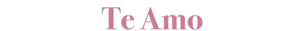 Te Amo