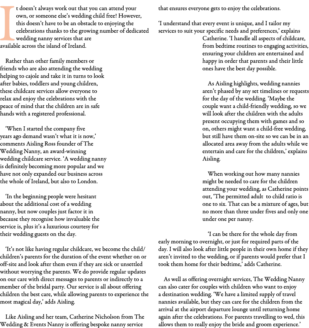 It doesn’t always work out that you can attend your own, or someone else’s wedding child free! However, this doesn’t ...