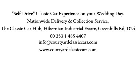 Courtyard Classic Cars “Self-Drive” Classic Car Experience on your Wedding Day. Nationwide Delivery & Collection Serv...