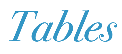 Tables