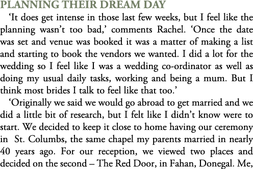 Planning Their Dream Day ‘It does get intense in those last few weeks, but I feel like the planning wasn’t too bad,’ ...