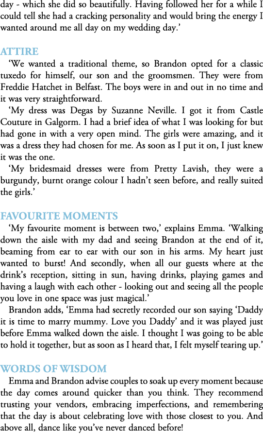 day which she did so beautifully. Having followed her for a while I could tell she had a cracking personality and wou...