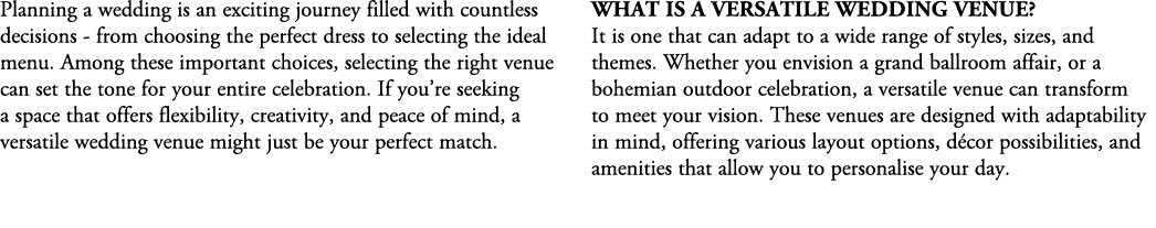 Planning a wedding is an exciting journey filled with countless decisions from choosing the perfect dress to selectin...