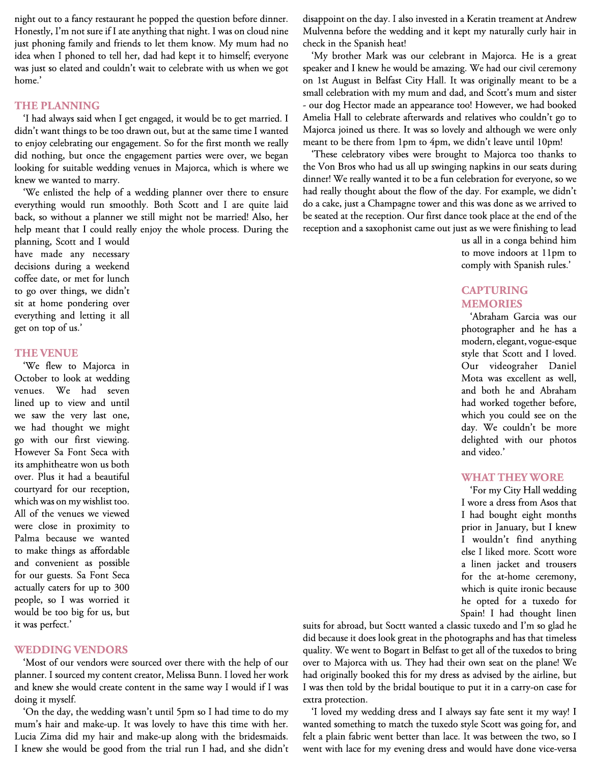 night out to a fancy restaurant he popped the question before dinner. Honestly, I’m not sure if I ate anything that n...