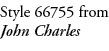 Style 66755 from John Charles