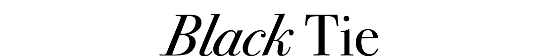 Black Tie