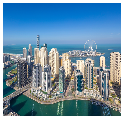 Dubai Marina Bluewater Dubai Eye