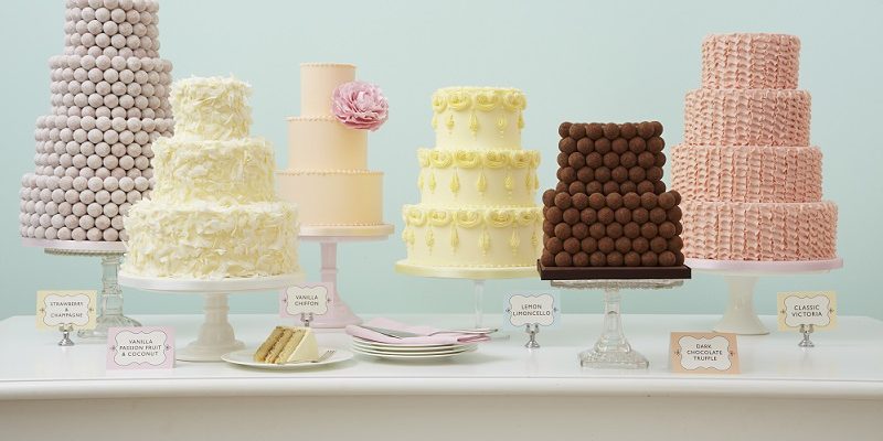 table of cakes
