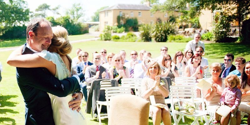 outdoor wedding ceremony