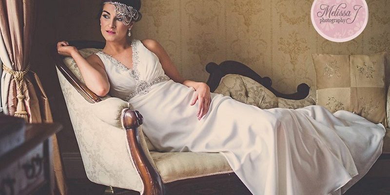 bride posing