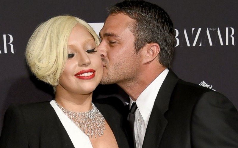 Lady Gaga and Taylor Kinney