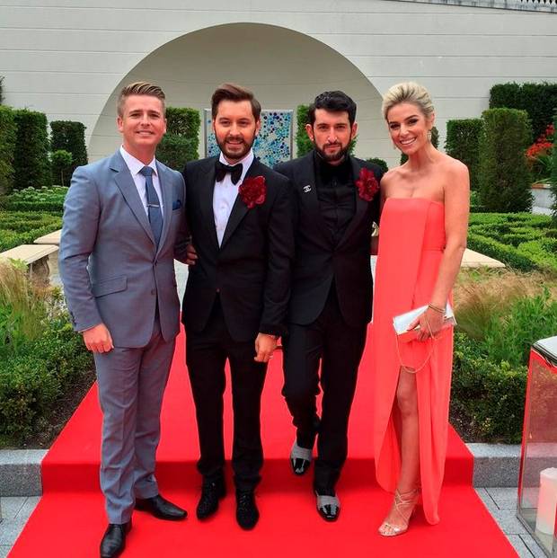 Brian Dowling wedding pictures