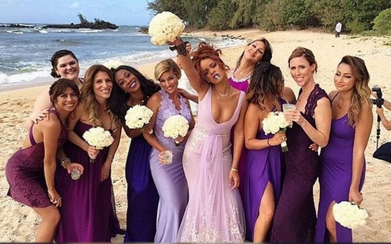 rihanna bridesmaid