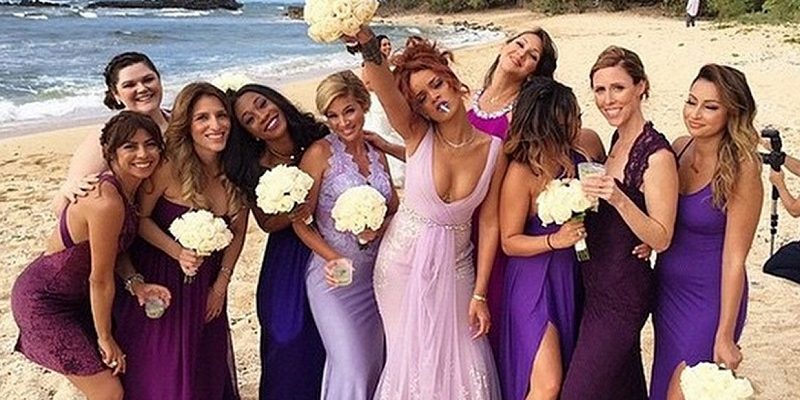 rihanna bridesmaid