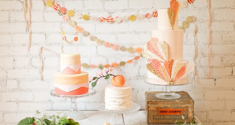 Peach wedding inspiration