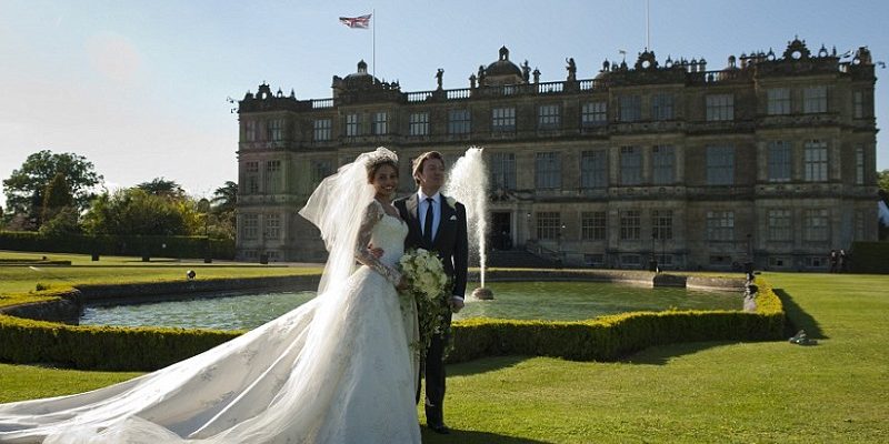 Ceawlin Thynn and Emma McQuiston wedding