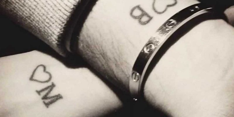matching couples tattoo