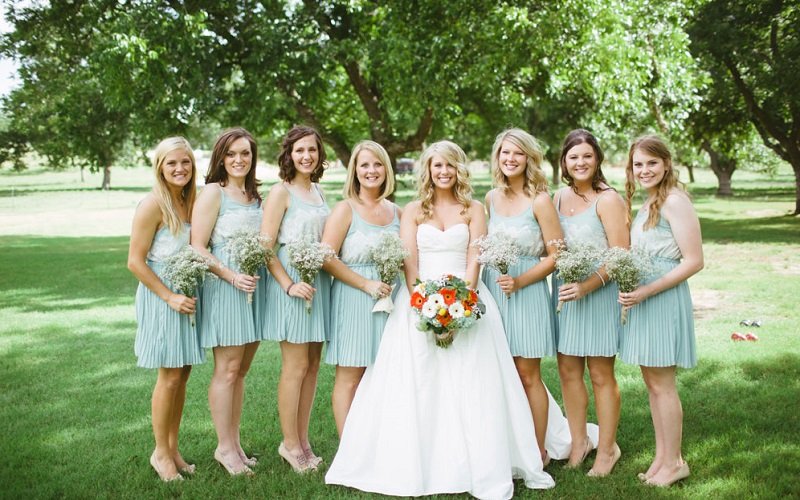 high street bridesmaid