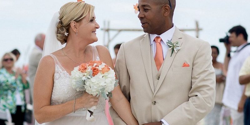 Couple asked guests for a pretty special wedding present