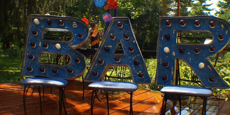 pop-up bars wedding