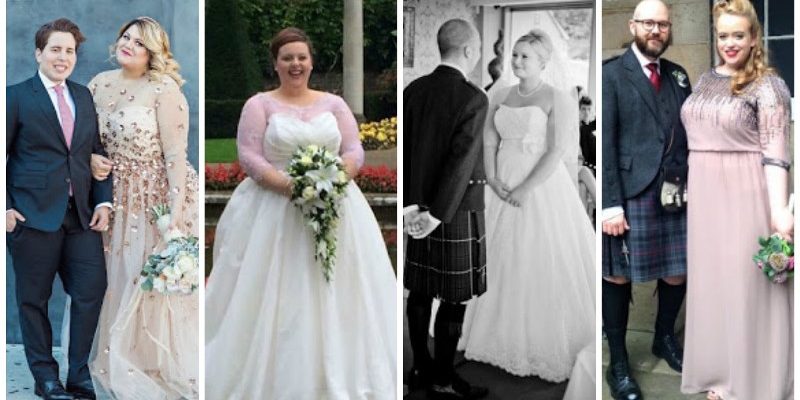 curvy bride blogger photo series