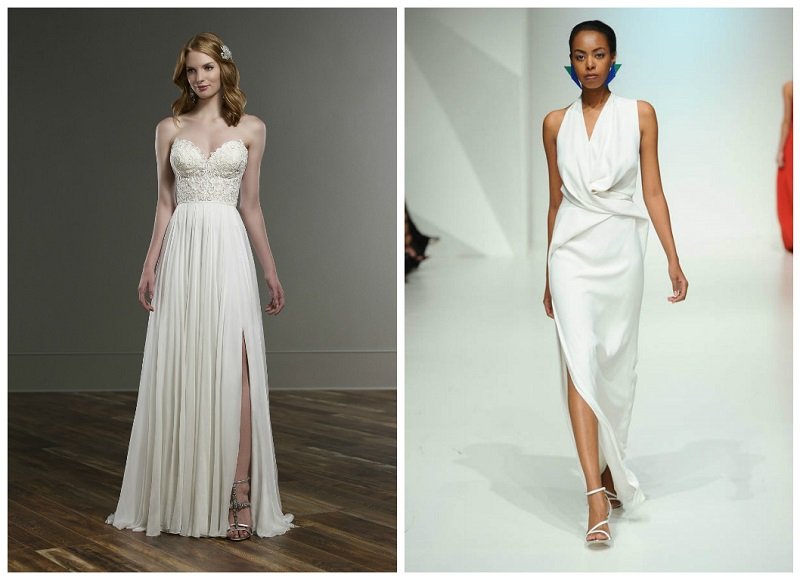 New trend! The sexy thigh split wedding dress | Wedding Journal