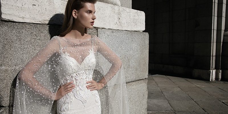 Show stopping wedding dress