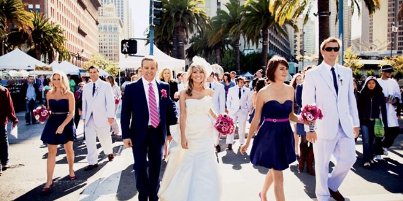navy and fuschia wedding colour inspiration 6
