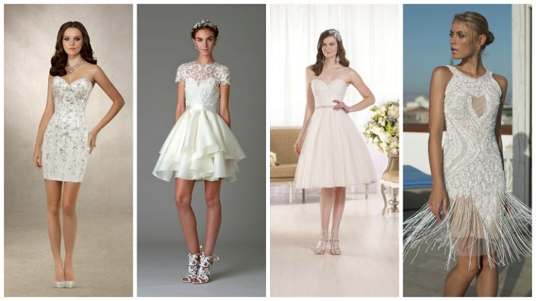 Top 30! Ballerina, tealength and short wedding dresses