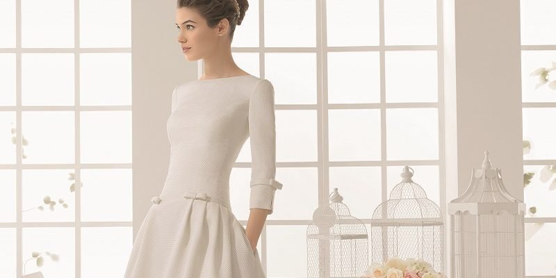 wedding dresses with high necks 9