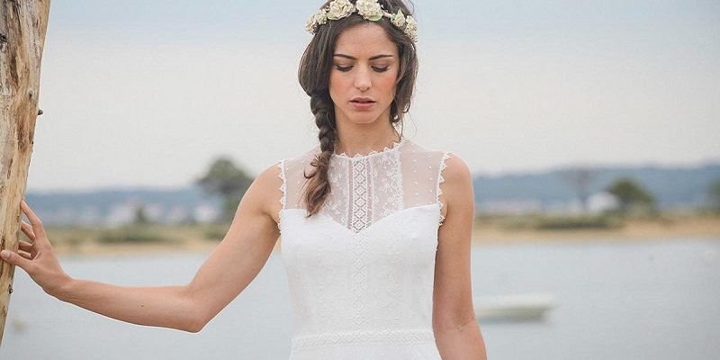 polka dot wedding dress 10