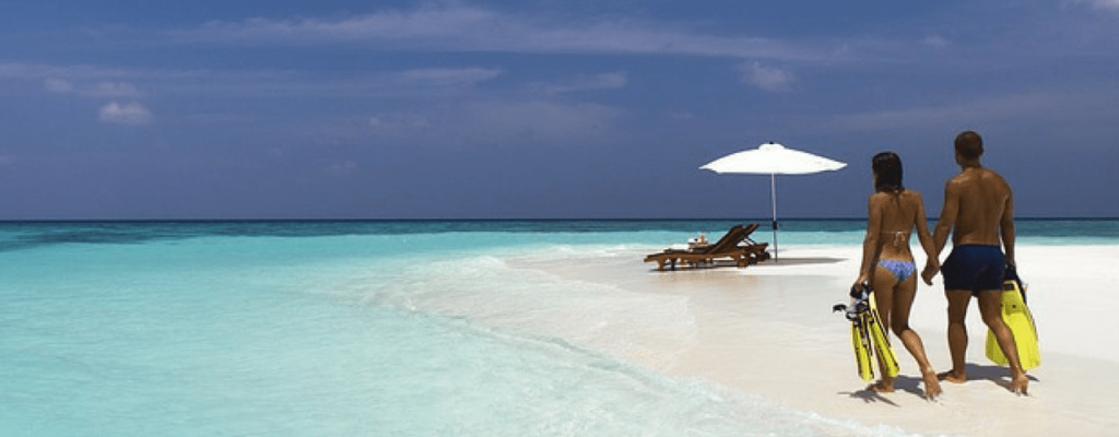 honeymoon on a beach-min