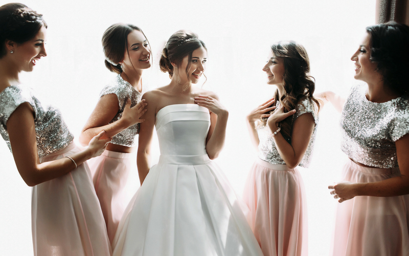 bride of honour dresses