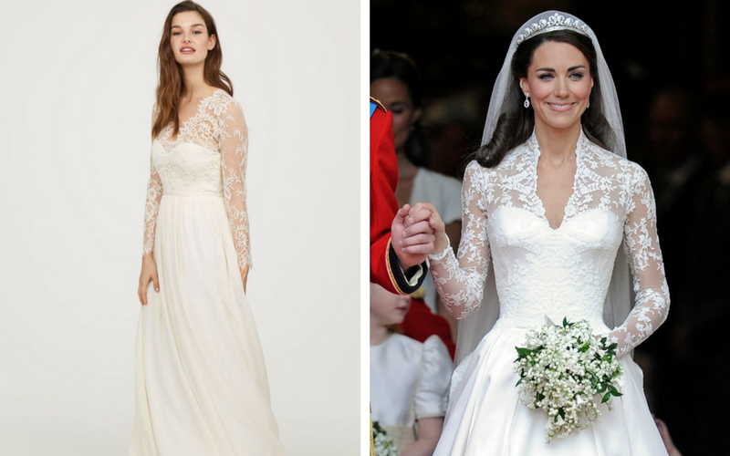 h&m wedding dress 2018