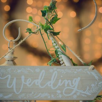 Fairy Tales Wedding & Event Specialists signs